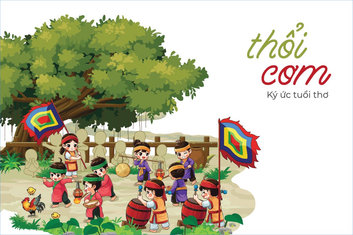 Trò chơi dân gian, trò chơi thổi cơm, Việt Nam, traditional, truyền thống, đơn giản