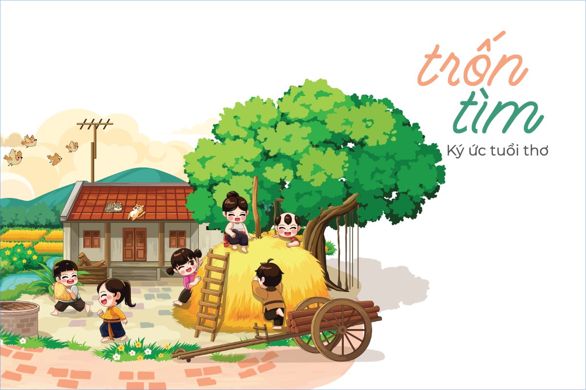 Trò chơi dân gian, trò chơi trốn tìm, Việt Nam, traditional, truyền thống, đơn giản