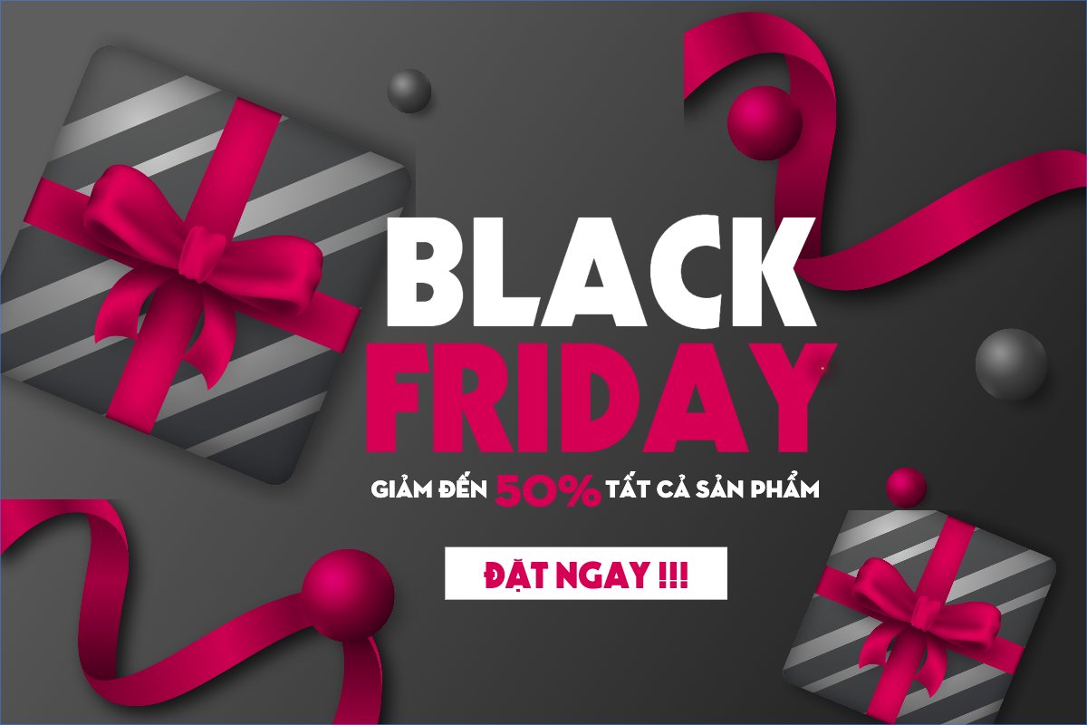 Black Friday, sự kiện, event, chương trình, sale, thứ 6 đen tối
