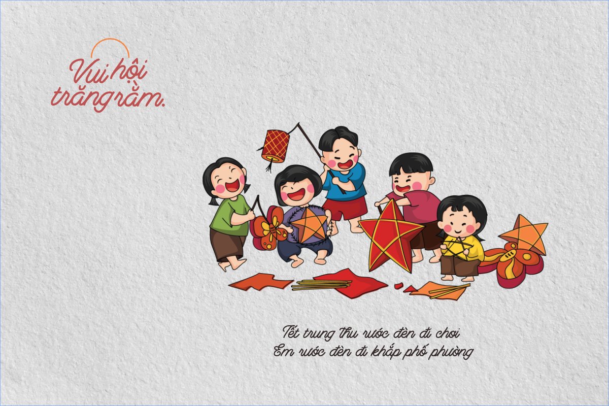 Trung thu, mid autumn, truyền thống, traditional, dân gian, cổ truyền