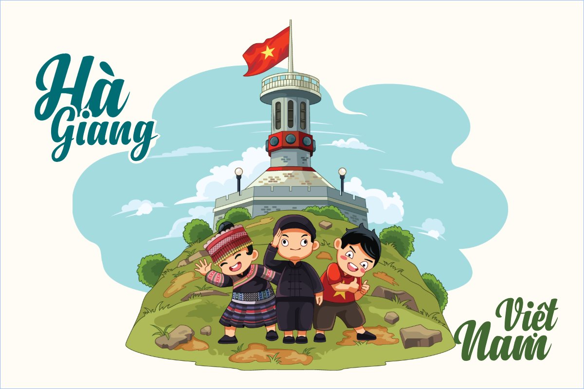 Dân gian, truyền thống, folk, traditions, dễ thương, cute, chibi, hoạt hình, cartoon