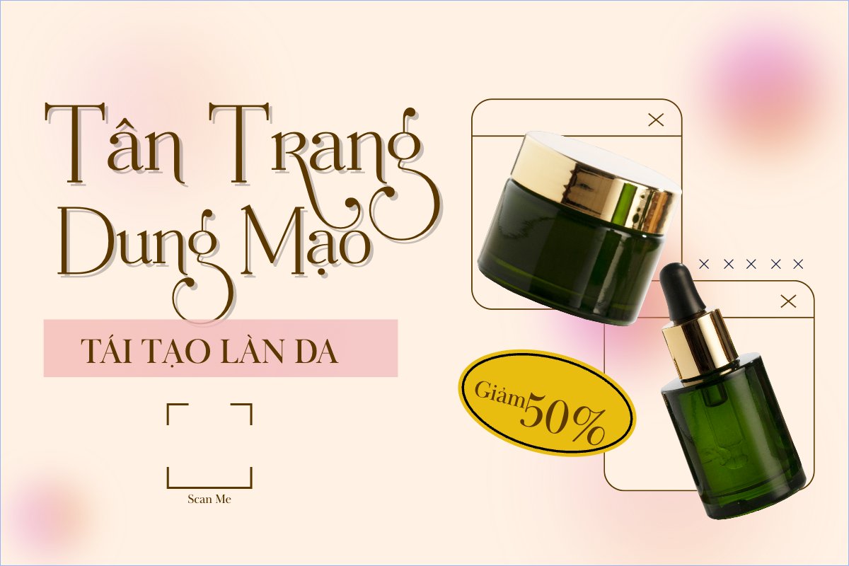 Mẫu Banner - Băng rôn Spa, beauty, làm đẹp, thẩm mỹ, comestic — LayerPic