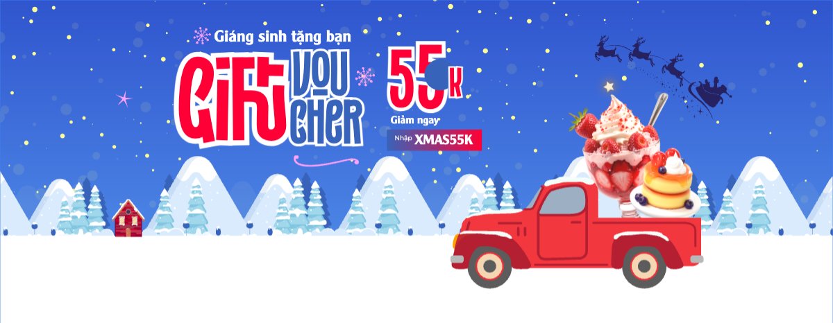 Giánh sinh tặng bạn gift voucher