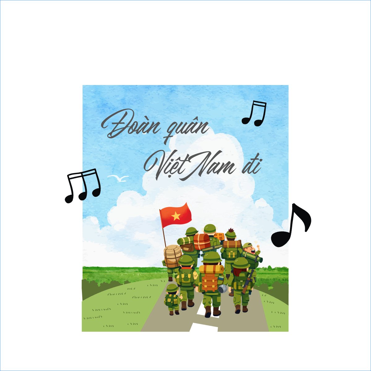 Đoàn quân Việt Nam đi