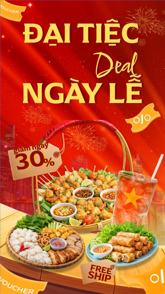 Đại tiệc sale deal ngày lễ