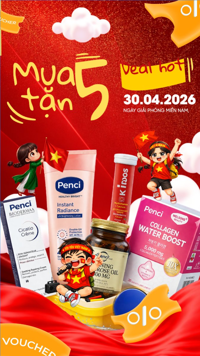 Mua 5 tặng 5 deal 30/4