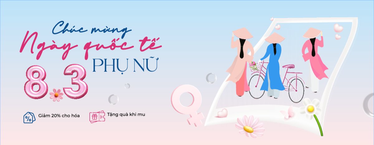 Quốc tế phụ nữ, women's day, 8/3, sự kiện, event, chương trình, sale, giải trí, entertainment