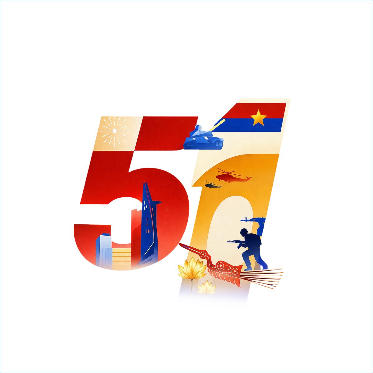51 năm ngày giải phóng miền nam