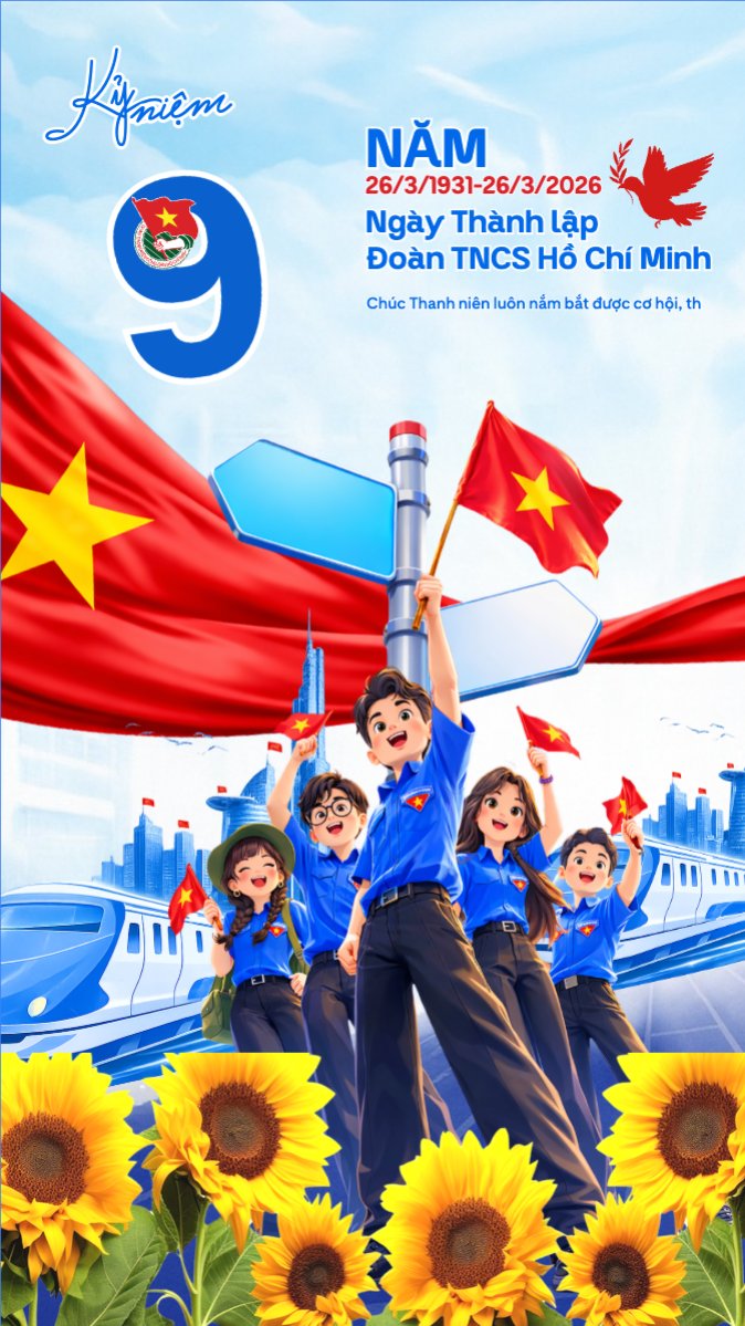 Kỷ niệm 95 năm ngày thành lập Đoàn TNCS Hồ Chí Minh 26/3