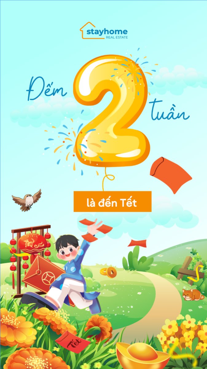 Đếm ngược 2 tuần nữa là đến Tết