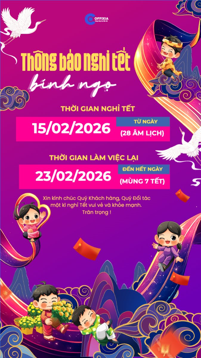 Thông báo nghỉ tết Nguyên Đán