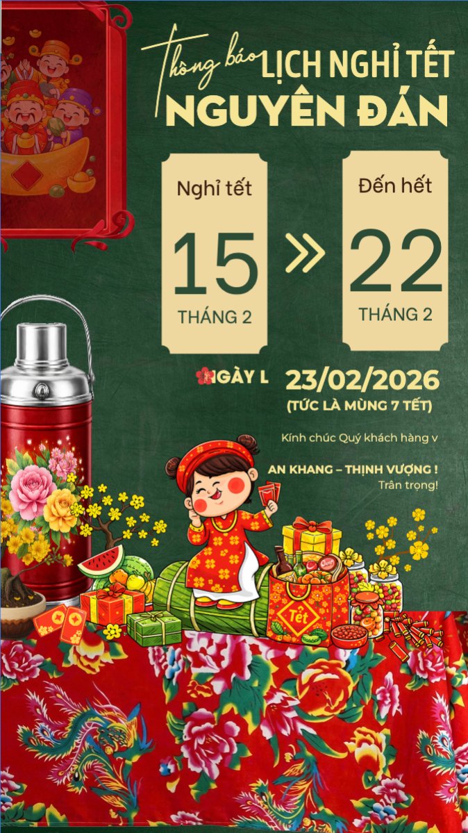 Thông báo nghỉ tết Nguyên Đán