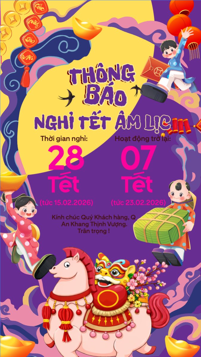 Thông báo nghỉ tết Nguyên Đán