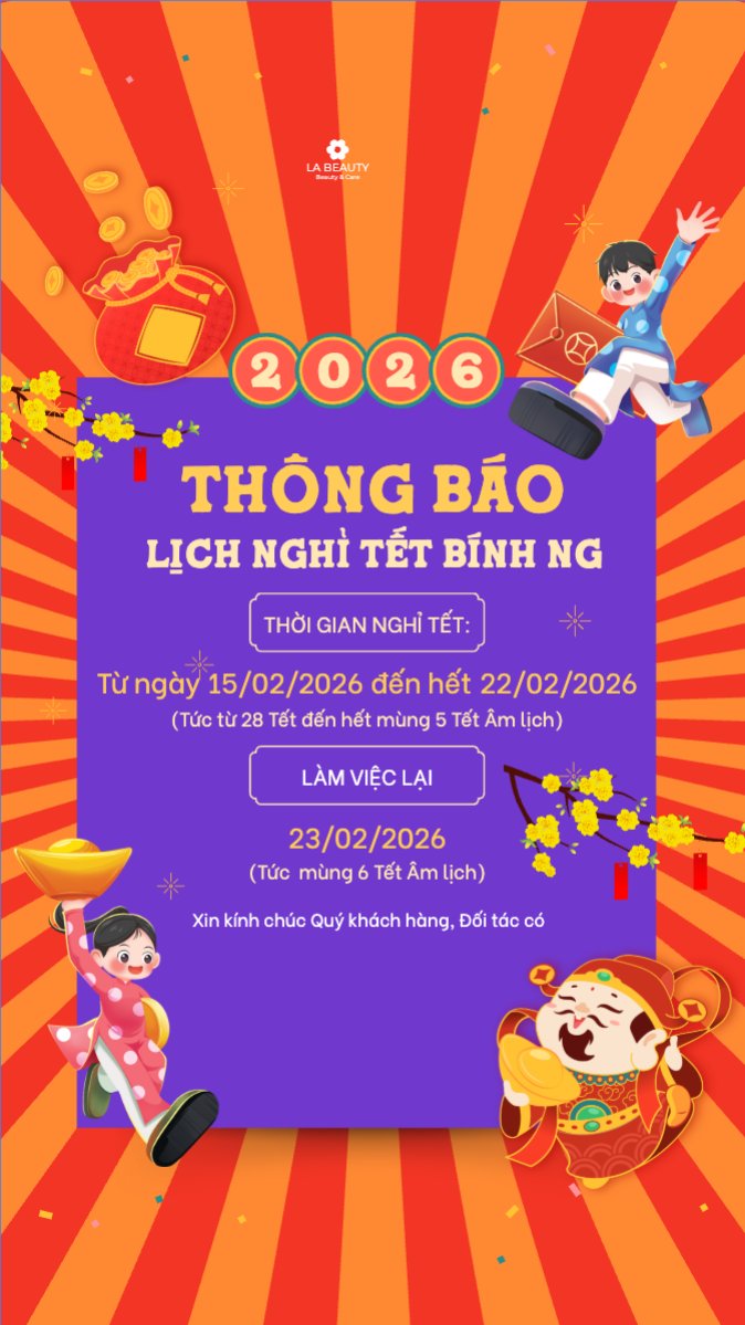 Thông báo lịch nghỉ tết nguyên đán Bính Ngọ 2026
