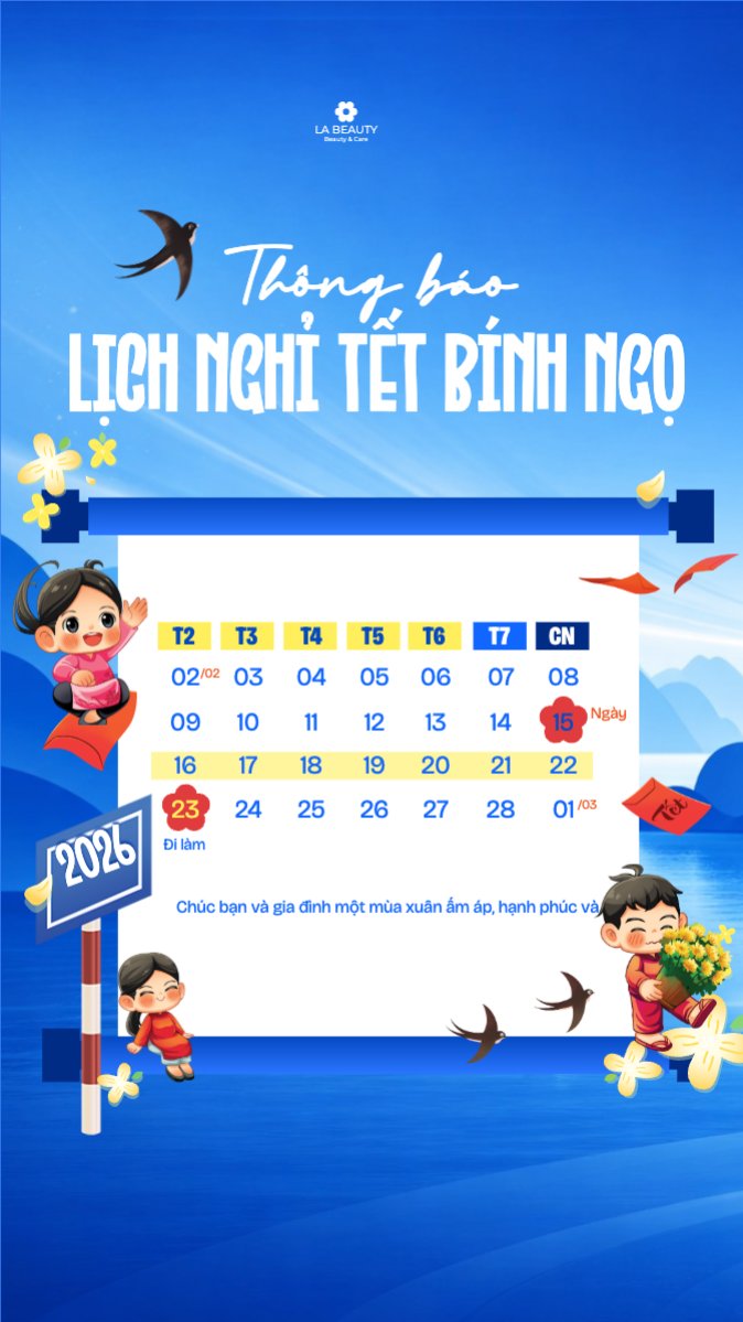 Thông báo lịch nghỉ tết nguyên đán Bính Ngọ 2026