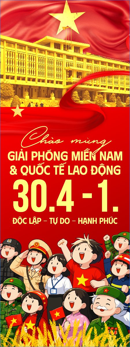Chào mừng ngày Giải phóng miền Nam, thống nhất đất nước
