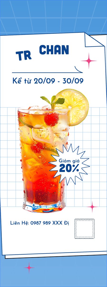Nước uống, juice, giải khát, F&B, drink, cà phê, trà sữa