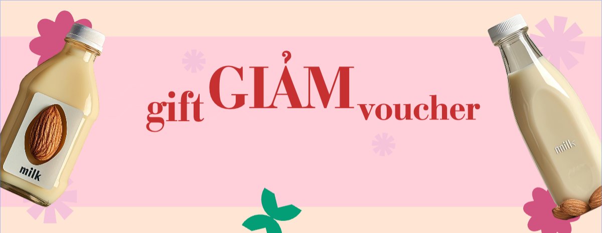 Nước uống, juice, giải khát, F&B, drink, nut milk, sữa hạt