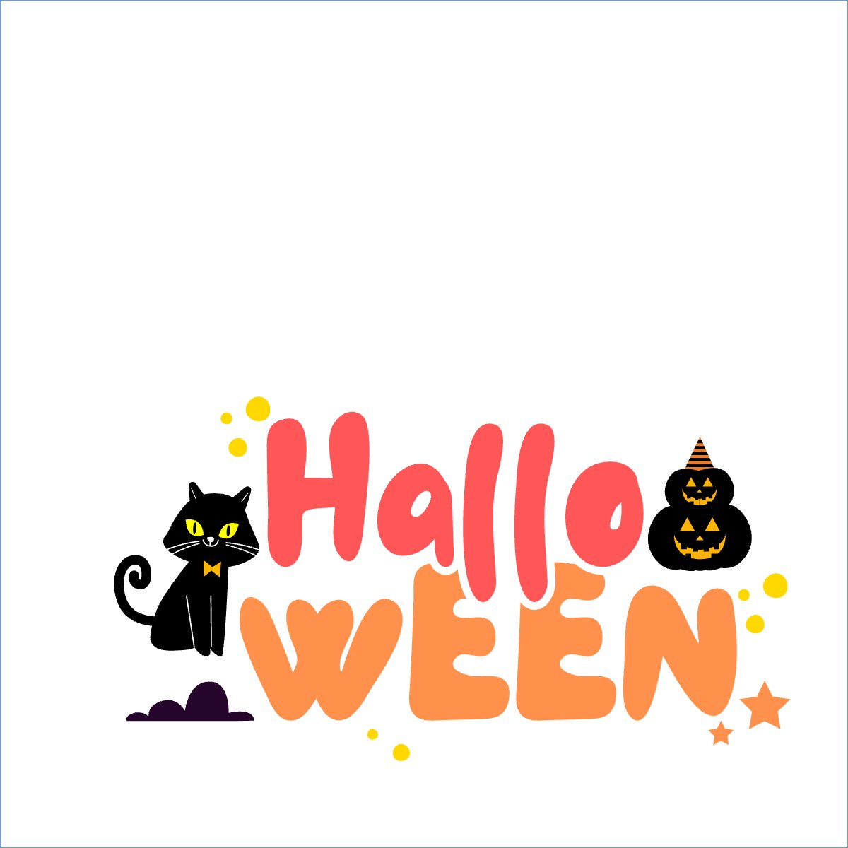 Halloween, lễ hội ma quái, sự kiện, event, dễ thương, cute, chibi, hoạt hình, cartoon