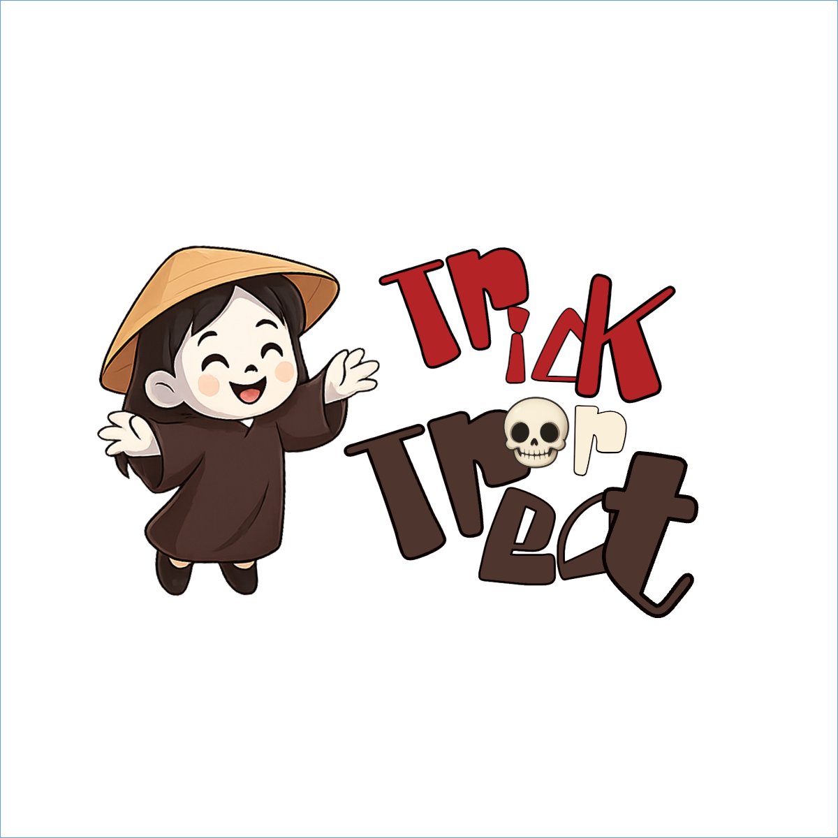 Halloween, lễ hội ma quái, sự kiện, event, dễ thương, cute, chibi, hoạt hình, cartoon