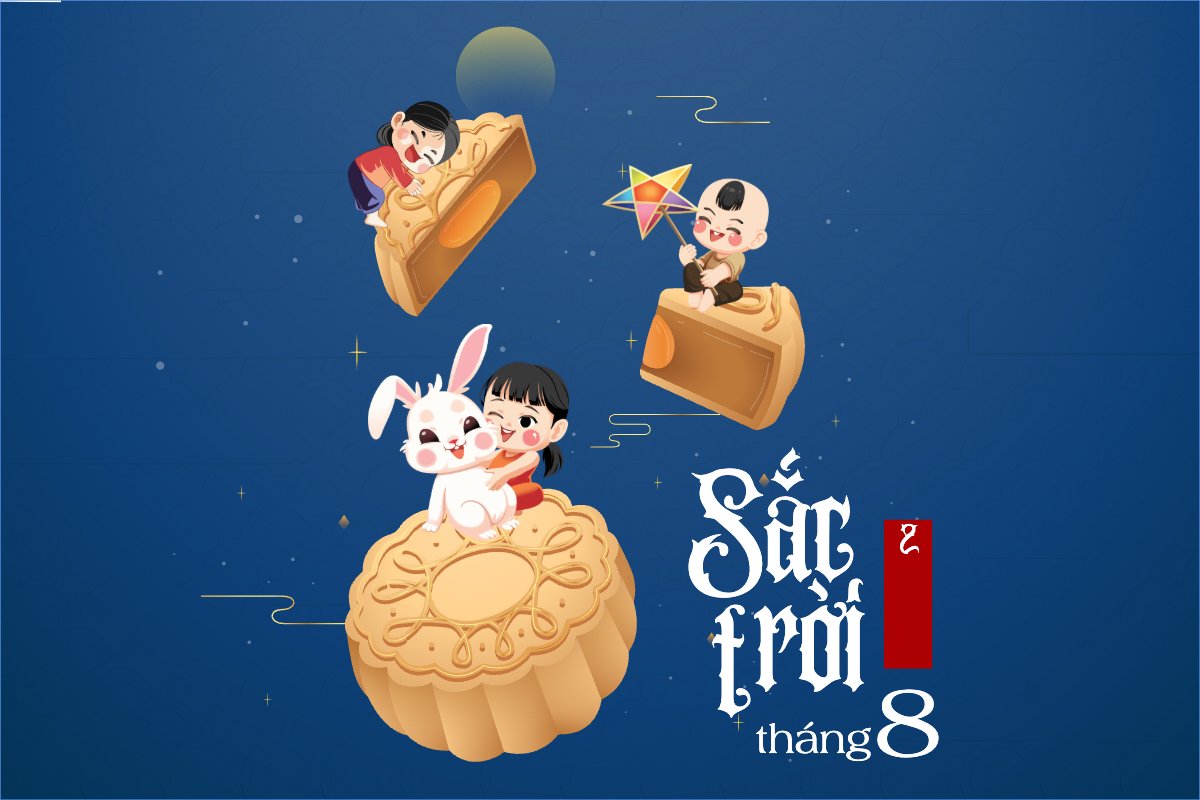 	Trung thu, Tết Đoàn Viên, mid-autumn festival, sự kiện, event, dễ thương, cute, chibi, hoạt hình, cartoon