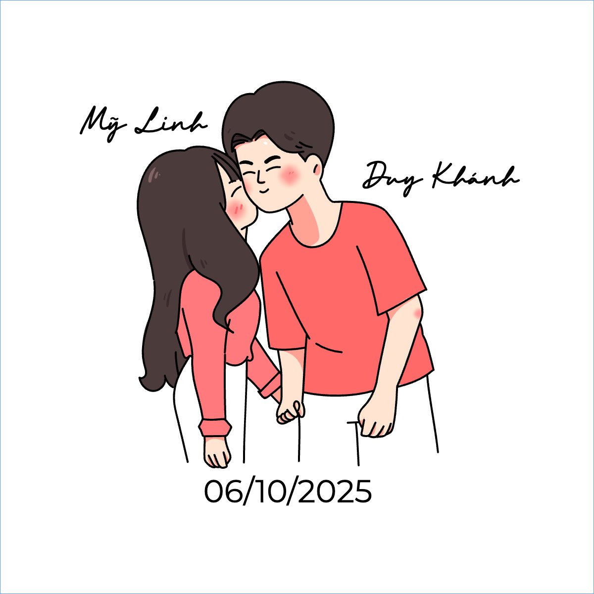 Couple, cặp đôi, người yêu, lover, tình yêu, love, đơn giản, simple, cute, dễ thương