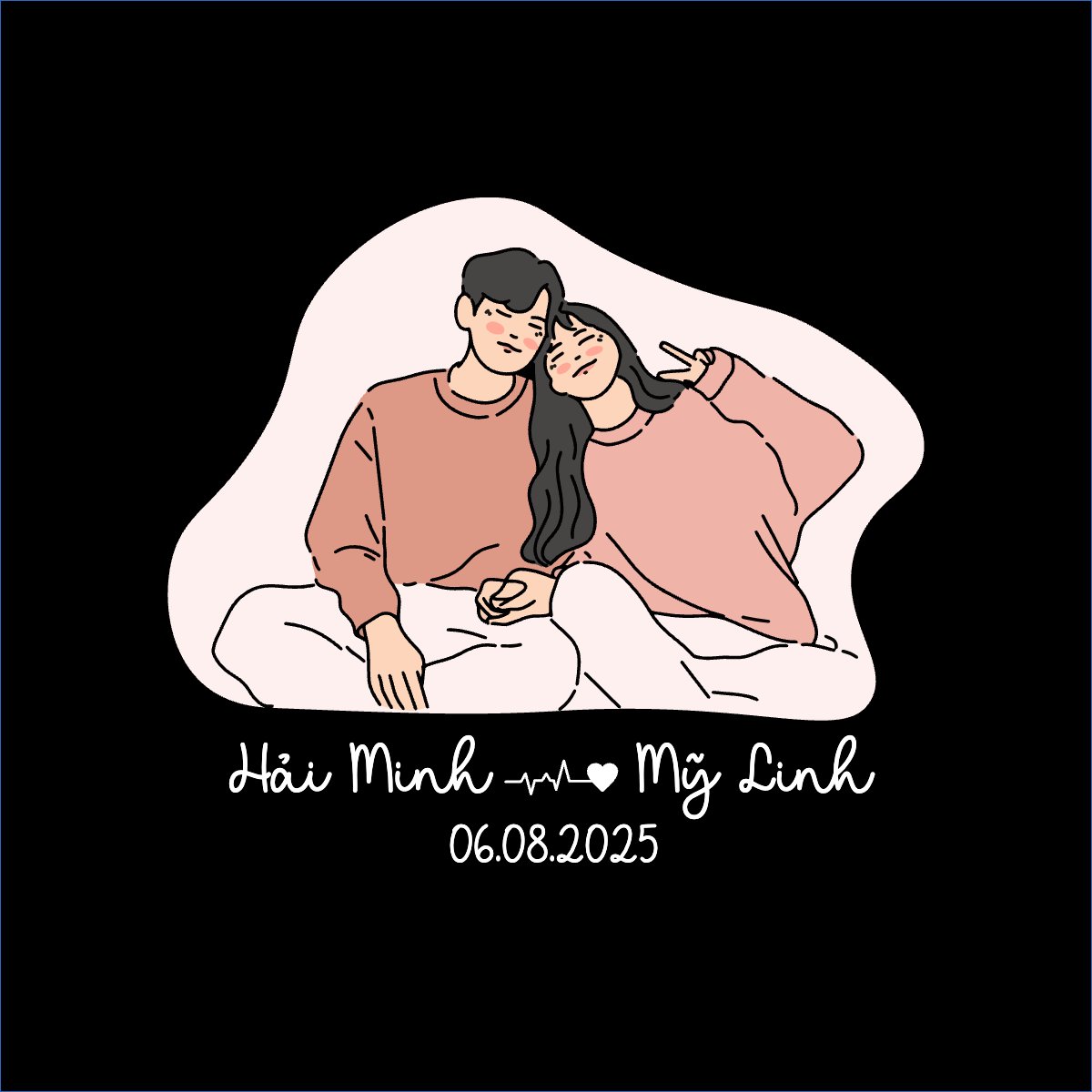Couple, cặp đôi, người yêu, lover, tình yêu, love, đơn giản, simple, cute, dễ thương