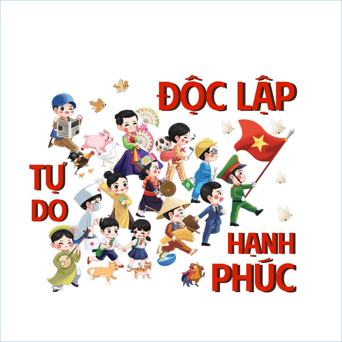 2/9, Quốc Khánh, lễ hội, Việt Nam, hội nhóm, team, tập thể, sự kiện, event, dễ thương, cute