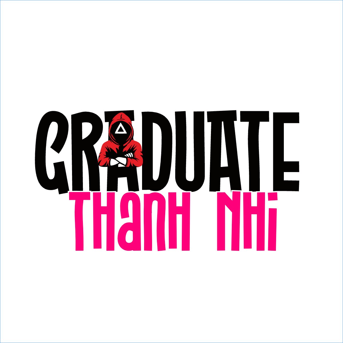 Tốt nghiệp, graduation, cá nhân, nhân vật, personal style, signature, squid game