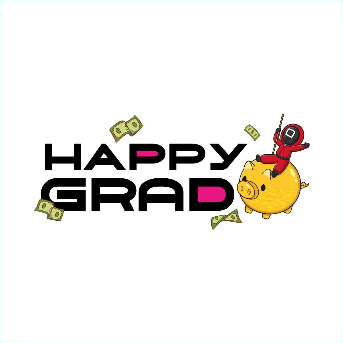 Tốt nghiệp, graduation, cá nhân, nhân vật, personal style, signature, squid game