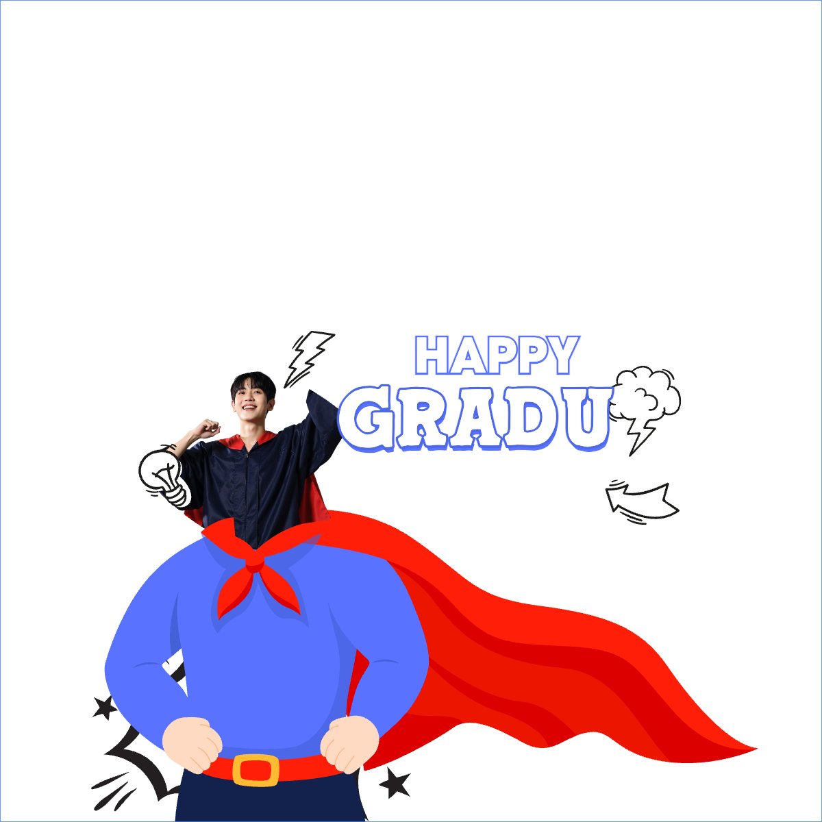 Tốt nghiệp, graduation, cá nhân, nhân vật, personal style, signature, superman