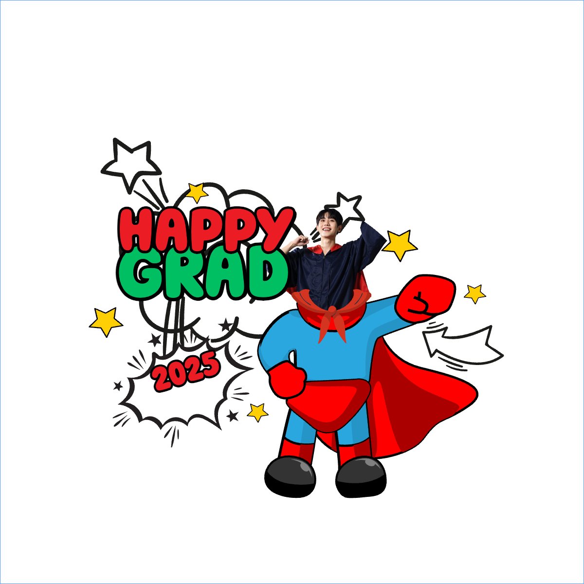 Tốt nghiệp, graduation, cá nhân, nhân vật, personal style, signature, superman	