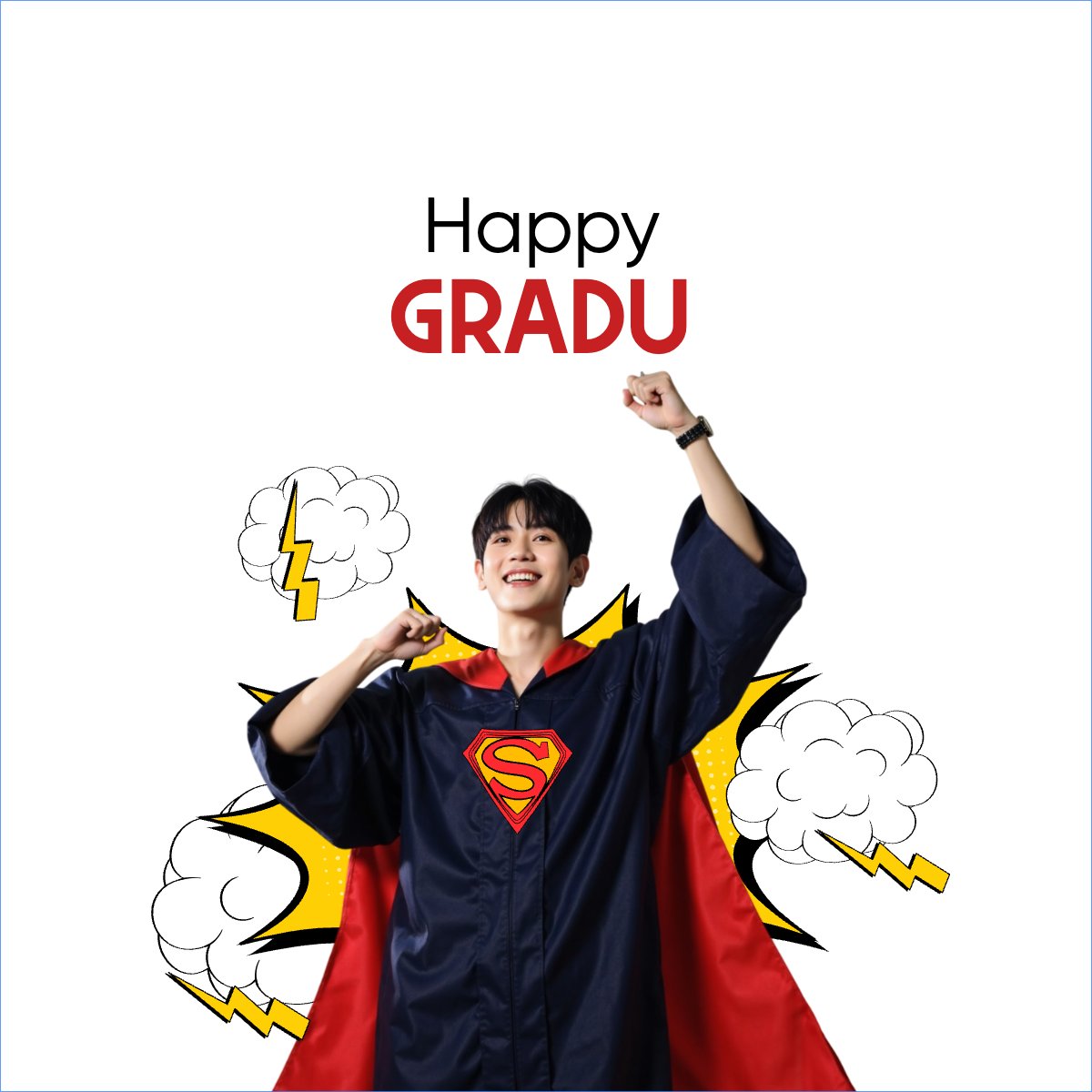 Tốt nghiệp, graduation, cá nhân, nhân vật, personal style, signature, superman	