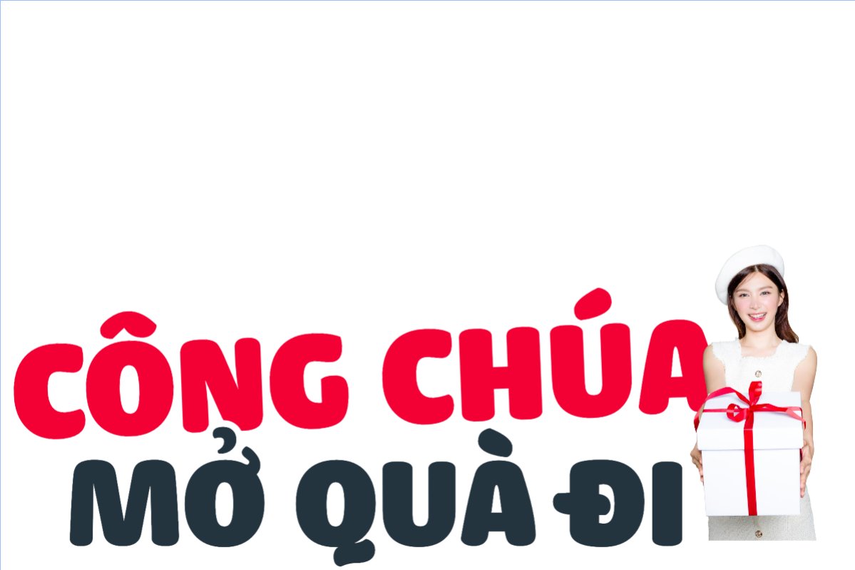 Công chúa mở quà đi
