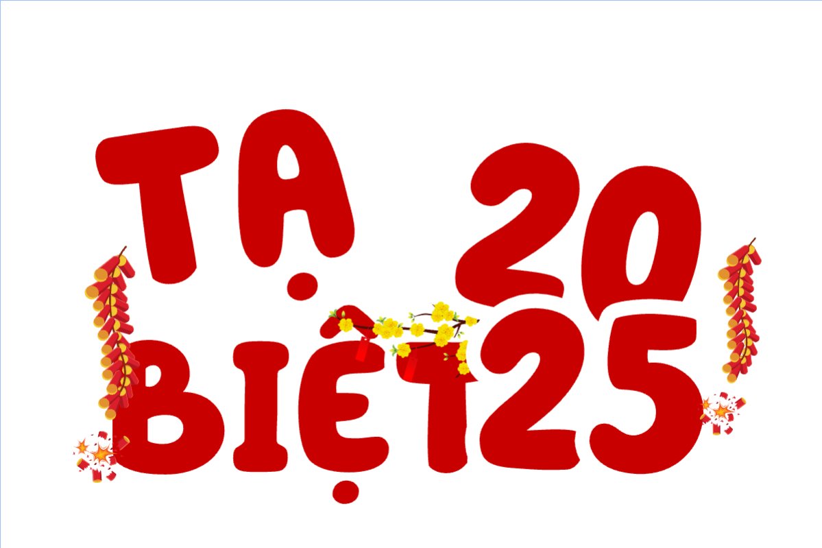Tạm biệt 2025