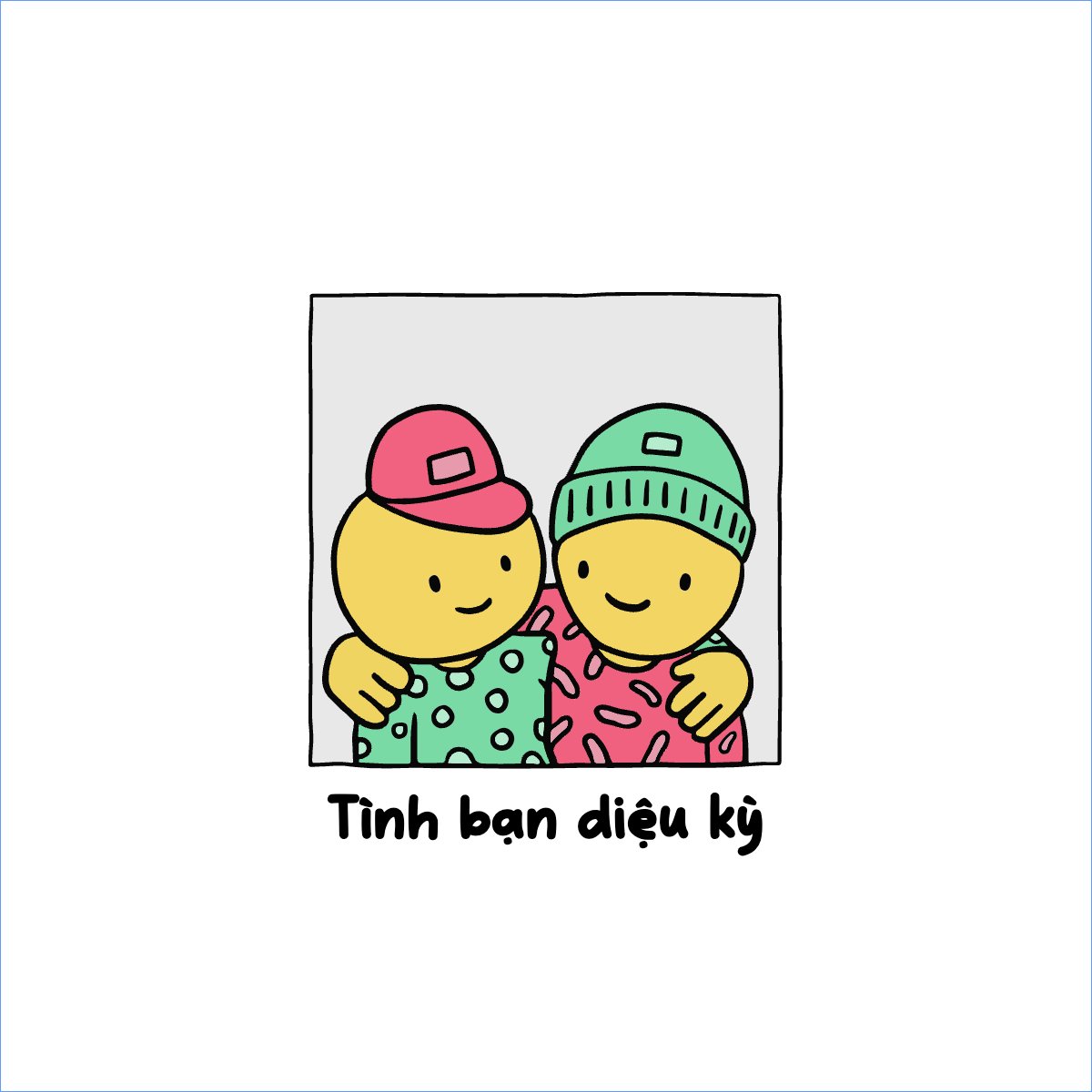 Bạn bè, bestfriend, hội nhóm, team, tập thể, cute, dễ thương
