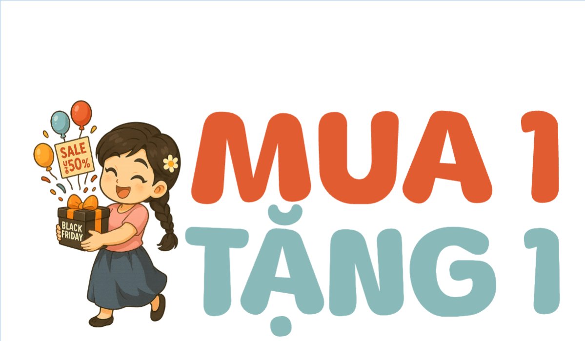 Mua 1 tặng 1