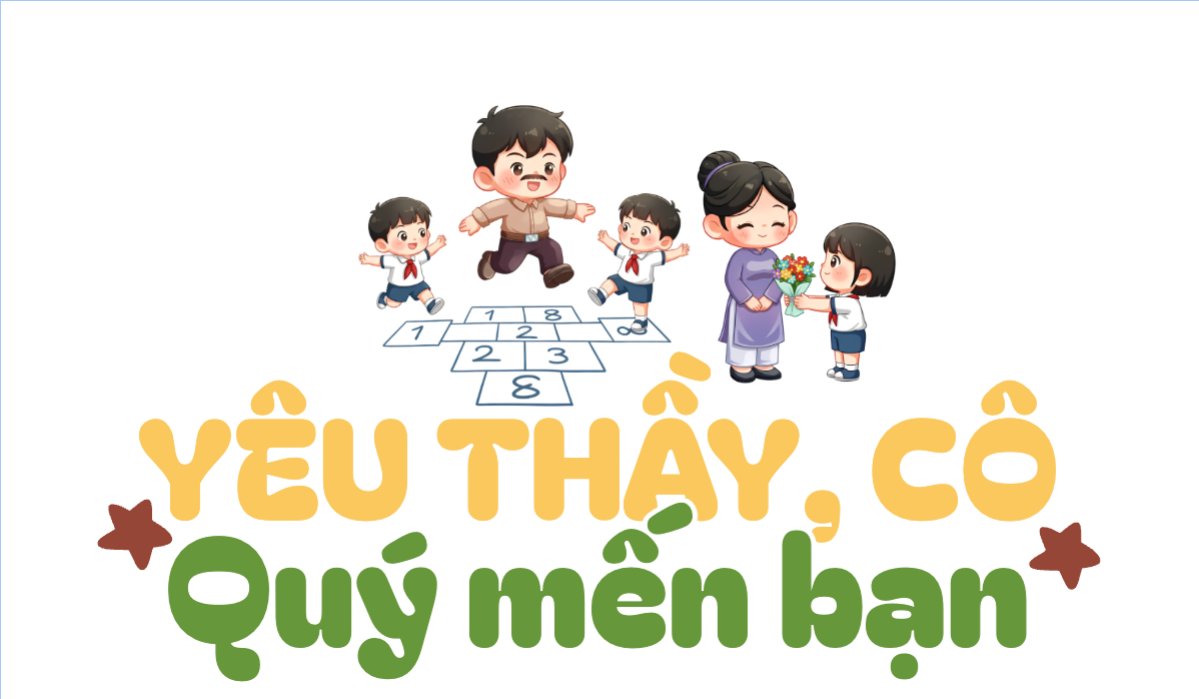 Yêu thầy cô quý mến bạn