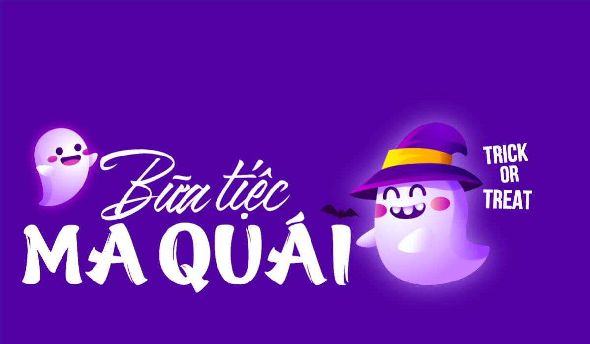 Halloween, lễ hội ma quái, sự kiện, event, dễ thương, cute, chibi, hoạt hình, cartoon