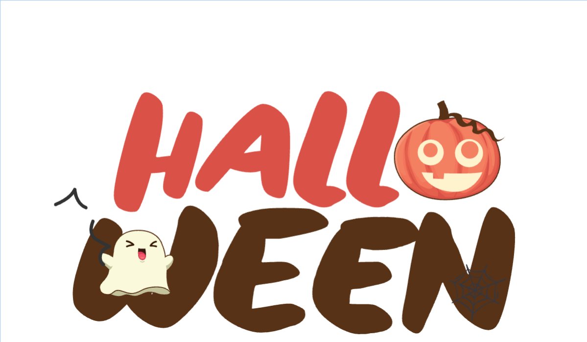 Halloween, lễ hội ma quái, sự kiện, event, dễ thương, cute, chibi, hoạt hình, cartoon