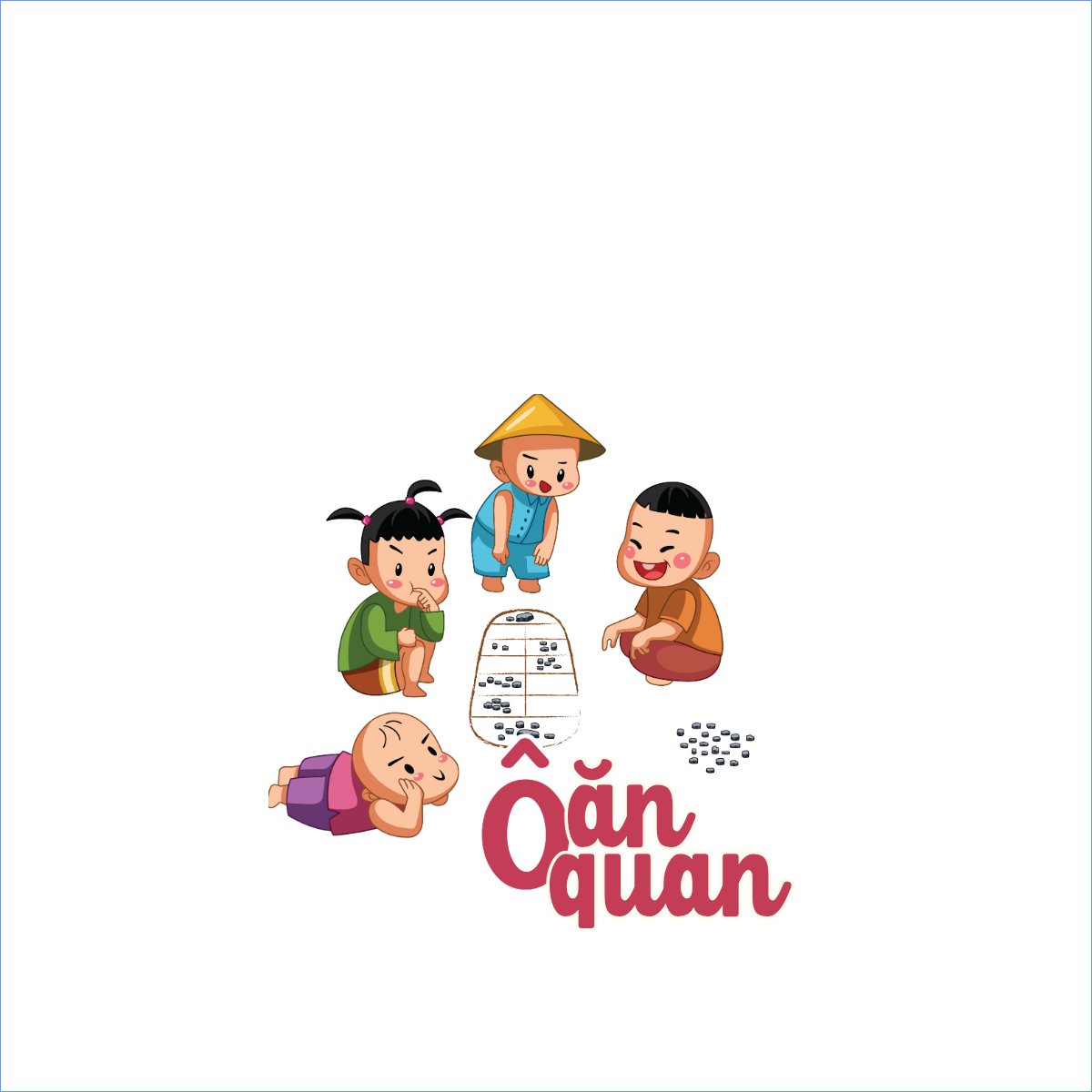 Ô ăn quan, trò chơi dân gian, cò cò, hội nhóm, team, tập thể