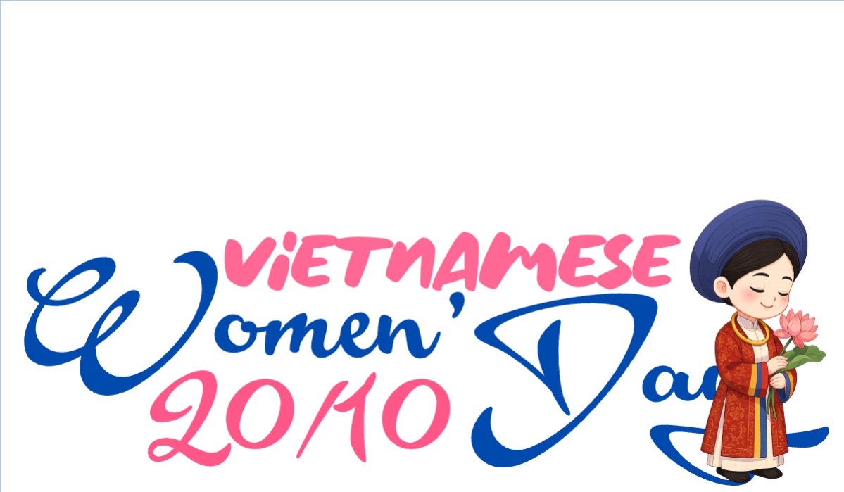 20/10, Ngày phụ nữ Việt Nam, Vietnamese Women's Day, phụ nữ, sự kiện, event, dễ thương, cute, chibi, hoạt hình, cartoon
