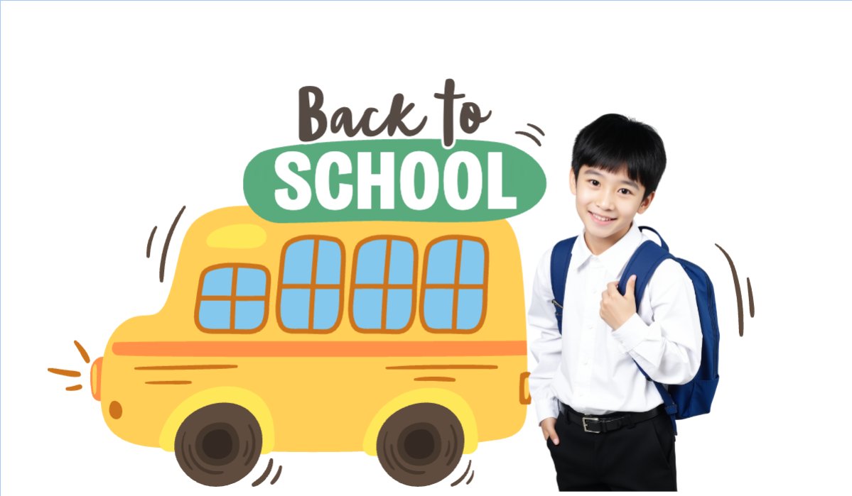 Tựu trường, đến trường, nhập học, back to school, giáo dục, education, school, trường học, hiện đại, modern