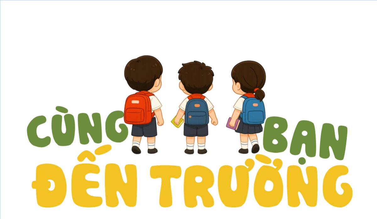 Tựu trường, đến trường, nhập học, giáo dục, education, school, trường học, dễ thương, cute, chibi, hoạt hình, cartoon