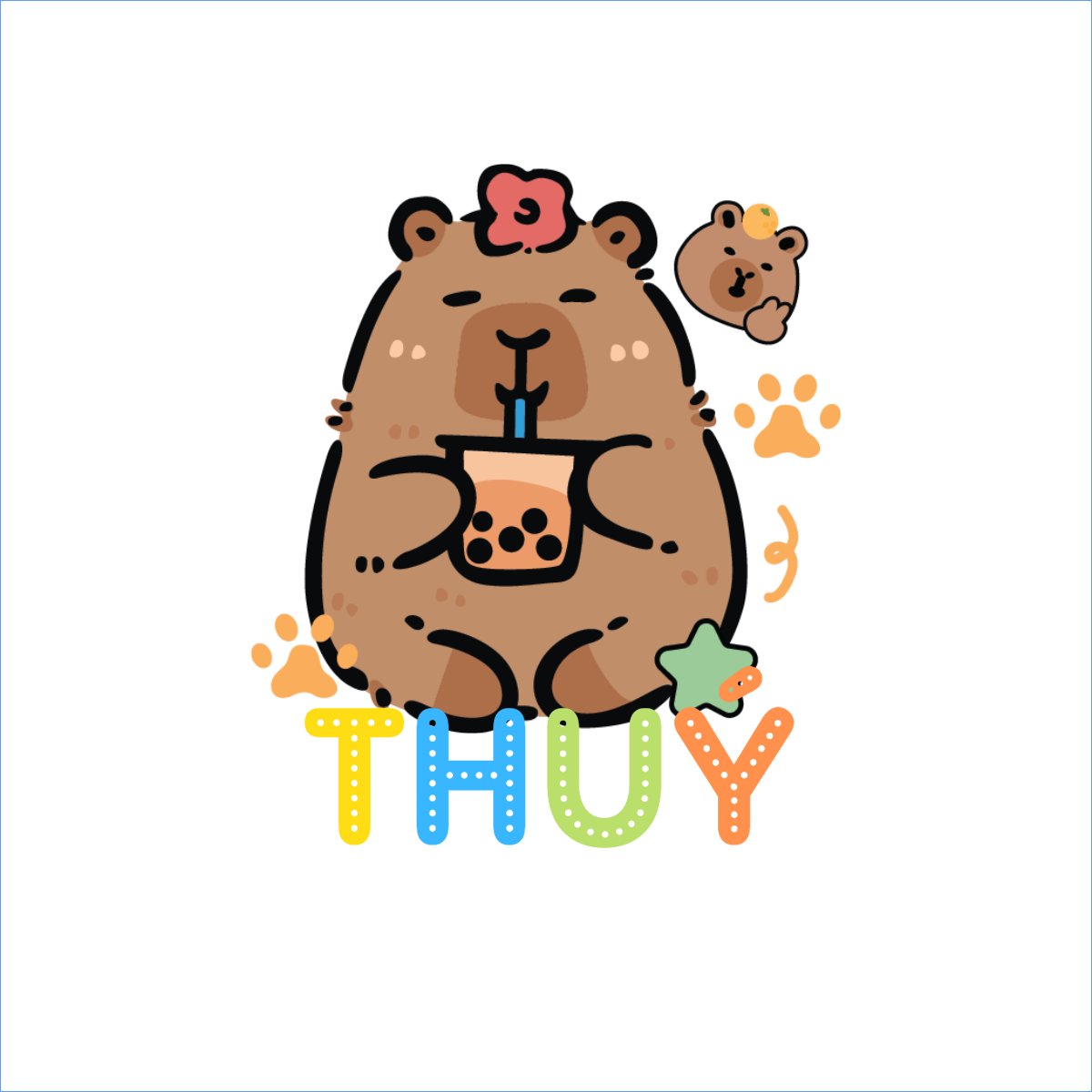Capybara, chuột lang nước, trending, hot, viral, xu hướng, thịnh hành