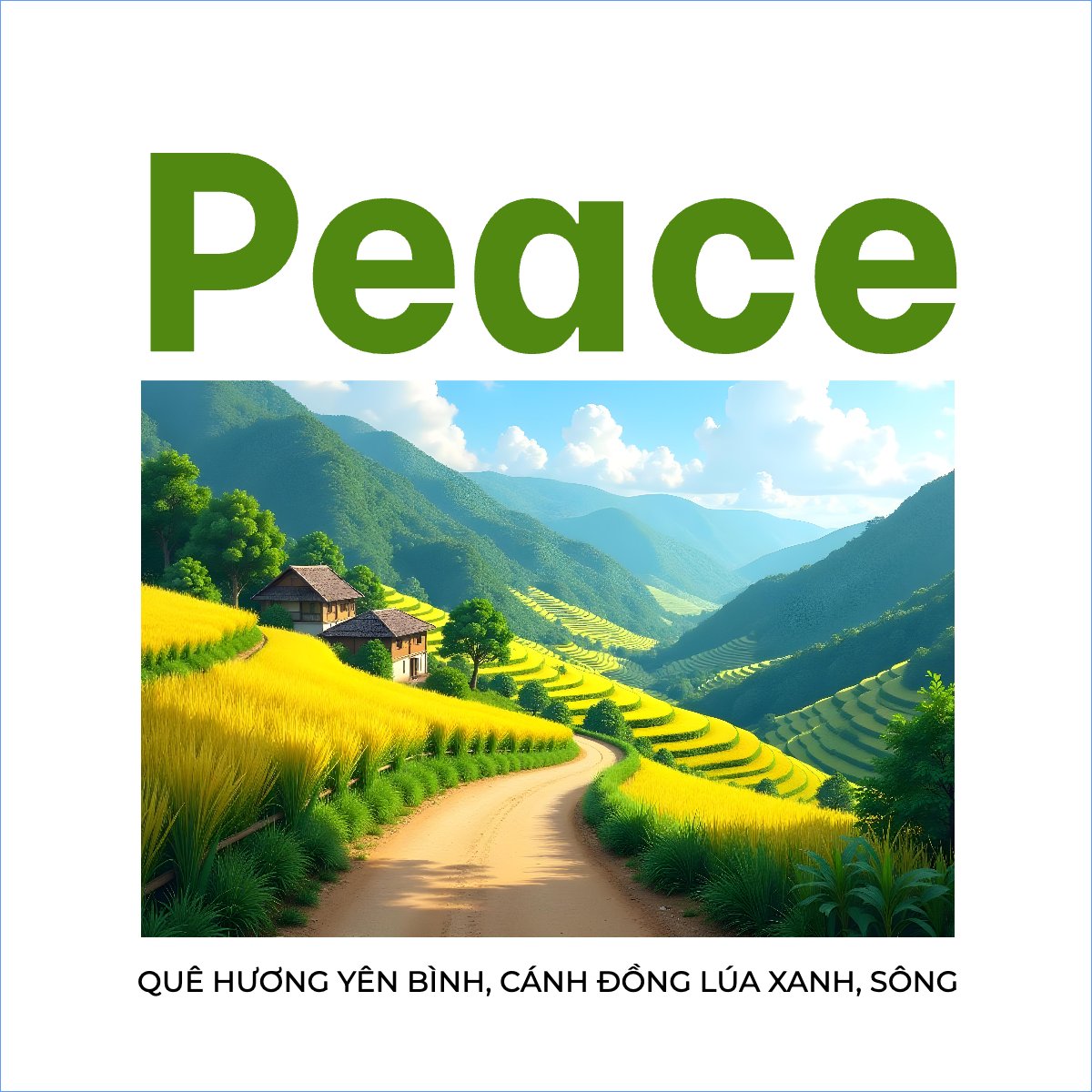 Quê hương, đồng ruộng, tình yêu, love