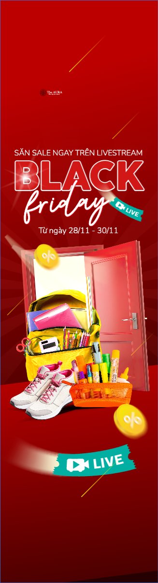 Black friday dụng cụ học tập