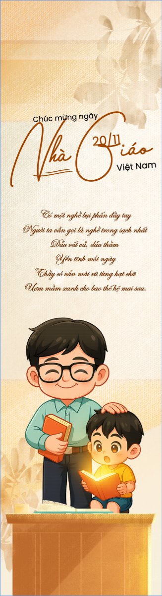 Chúc mừng ngày nhà giáo