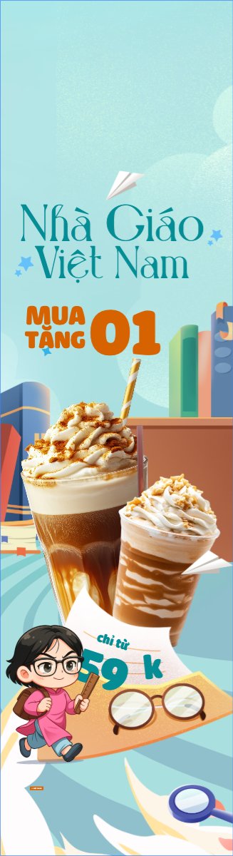 Mua 1 tặng 1 nagyf nhà giáo