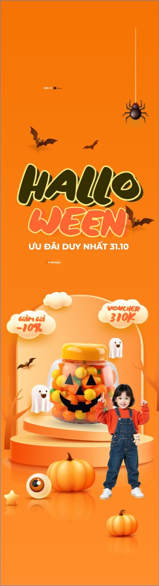 Halloween, lễ hội ma quái, kẹo, candy, thực phẩm, food, sự kiện, event, dễ thương, cute, chibi, hoạt hình, cartoon